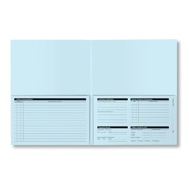 ComplyRight Confidential Employee Medical Records Expanded Folder | 11-3/4” x