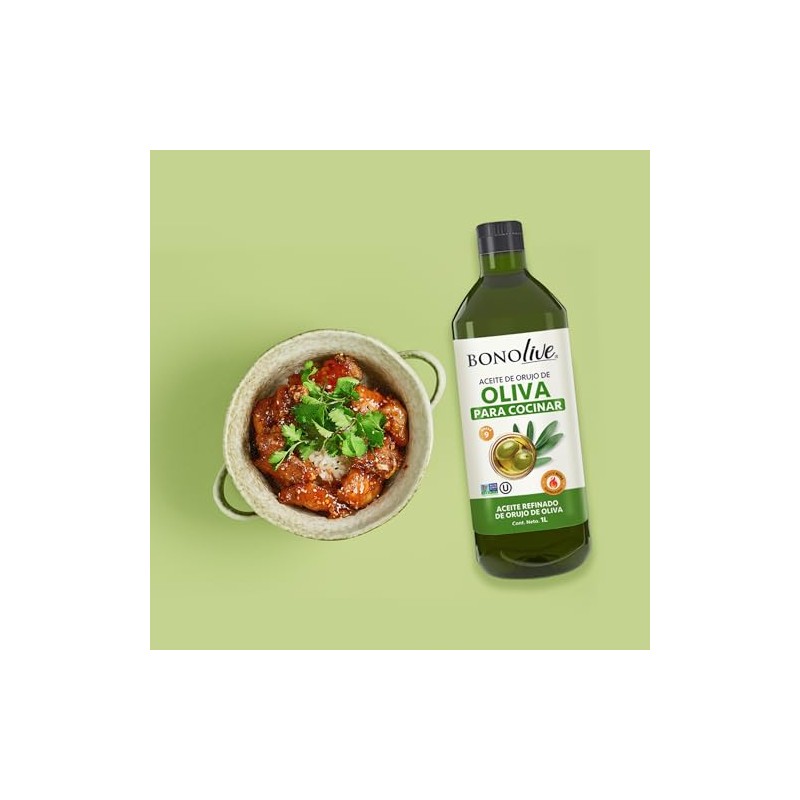 Aceite de Orujo de Oliva para Cocinar 1L BONOlive |