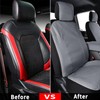 Coverado Front Seat Covers, Waterproof Canvas Seat Protector for Car