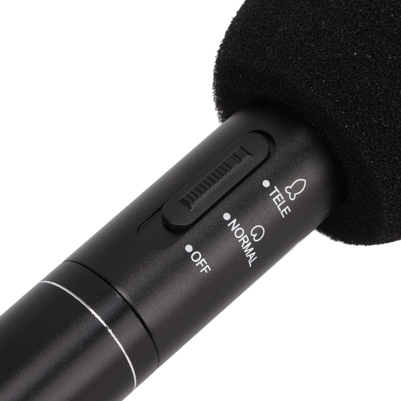 Interview Microphone Camera Condenser Mic High Sensitivity for Meeting Recording