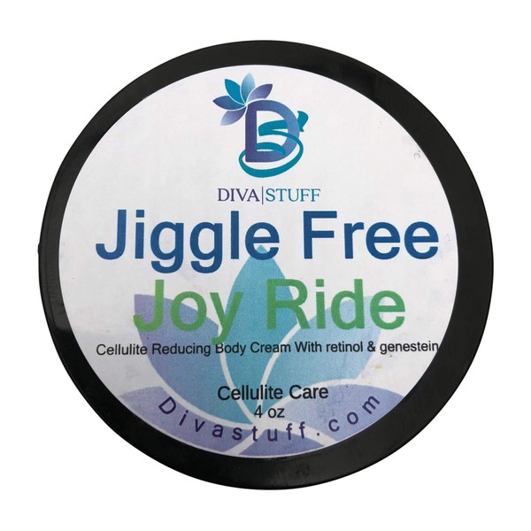 Jiggle Free Joy Ride, Cellulite Cream With 4% Retinol and Genestein, Diva Stuff