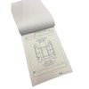 Carpical Duplicating Car Check Sheet (50 Pieces) A5 Size, 1