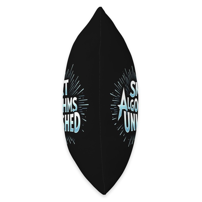 Smart Algorithms Unleashed Edge AI Machine Learning Edge Throw Pillow