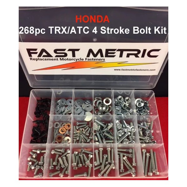 Honda FAST METRIC 250pc Bolt Kit TRX400EX 250EX 250X ATV