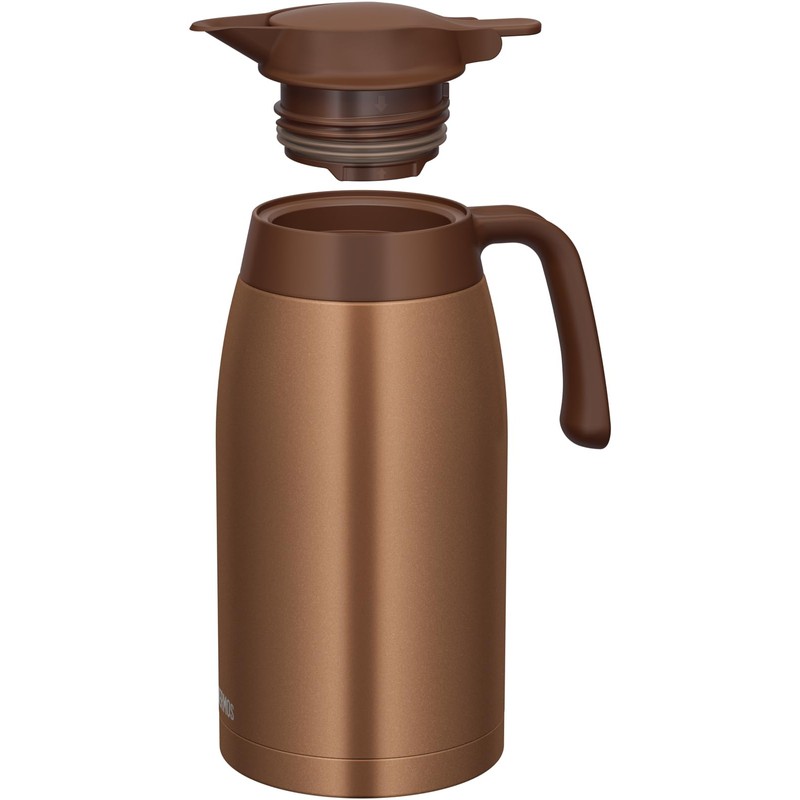 Thermos TTB-2001 BWG Stainless Steel Pot 2L Brown Gold