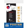 NoBrand Poster Board 11" X 14" White Poster Board Paper