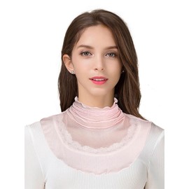 Fourfivesix Haru 100% Silk Neck Cover, Scarf, Silk, UV Protection, Neck Warmer, UV Protection, Sun Protection, Neck Tulle Net, Women's, Women's, Respect for the Aged Day, Birthday, Gift, Gift,