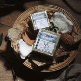 Marseille Lacovet Natural Olive Soap 200g (4-pack) / 마르세유 라코벳 자연유래 올리브 비누 200g 4개세트