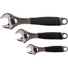 Bacho Alloy Steel Metric Adjustable Wrench Set (Pack of 3)
