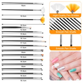 VFANDV Pottery Tool Set, 44 Pieces Modelling Tool with Storage Bag, Modelling Tool Set, DIY Crafts, High-Quality Pottery Tool Set for DIY Crafts, Potters Artists