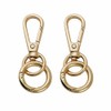 TANJUN Key-Chain with Quick-Release Spring Clip Keyrings - Car Keychain