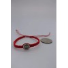 Evil Eye x12 red string kabbalah St Benito medal macrame