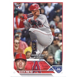 2023 Topps Update #US329 Zach Neto Los Angeles Angels RD Baseball Card - Sportscard Superstore