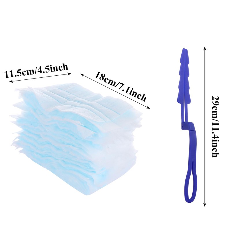 ASelected Fluffy Duster Refills 30 Pcs Duster Removal Refill Kit