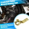 X AUTOHAUX Crankshaft Pulley Holding Tool 1/2" Drive 999-7128 for