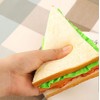 Kmiunty 3PCS Simulation Food Artificial Sandwich Fake Food Bread Model