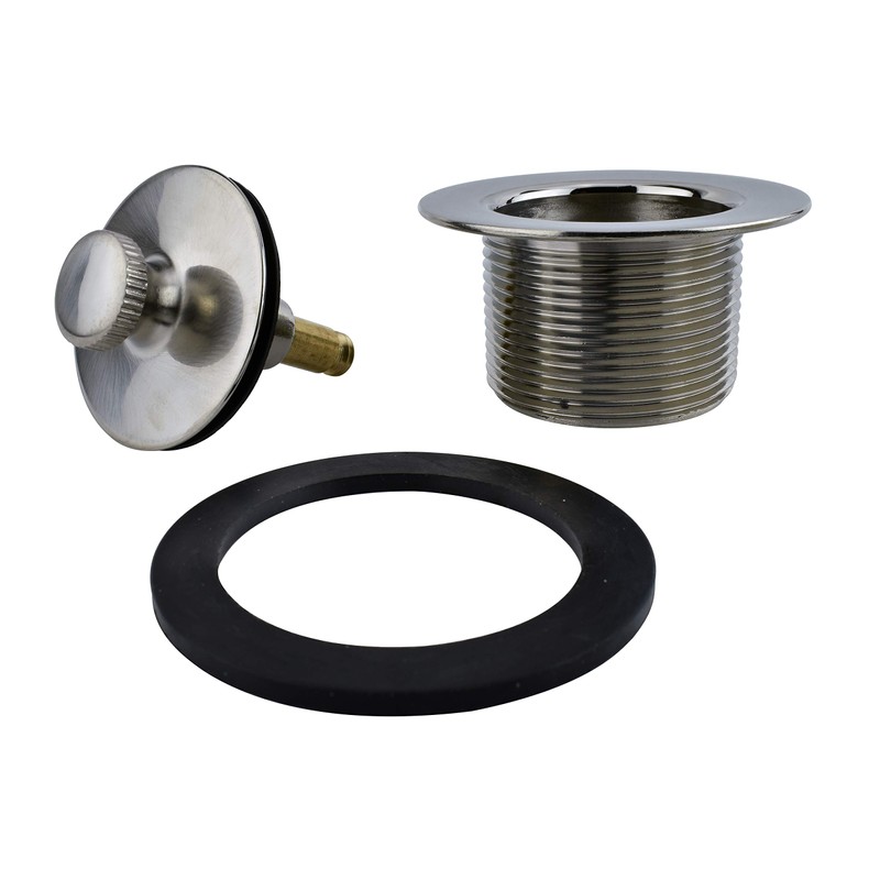 Plumb Pak K826-34DSBN Roller Ball Tub Drain Assembly, Brushed Nickel