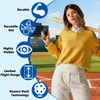 Coopay 20 Pack Practice Baseball 42mm Mini Plastic Hollow Softballs,