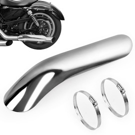 Motorcycle Heat Shield Bent - Black