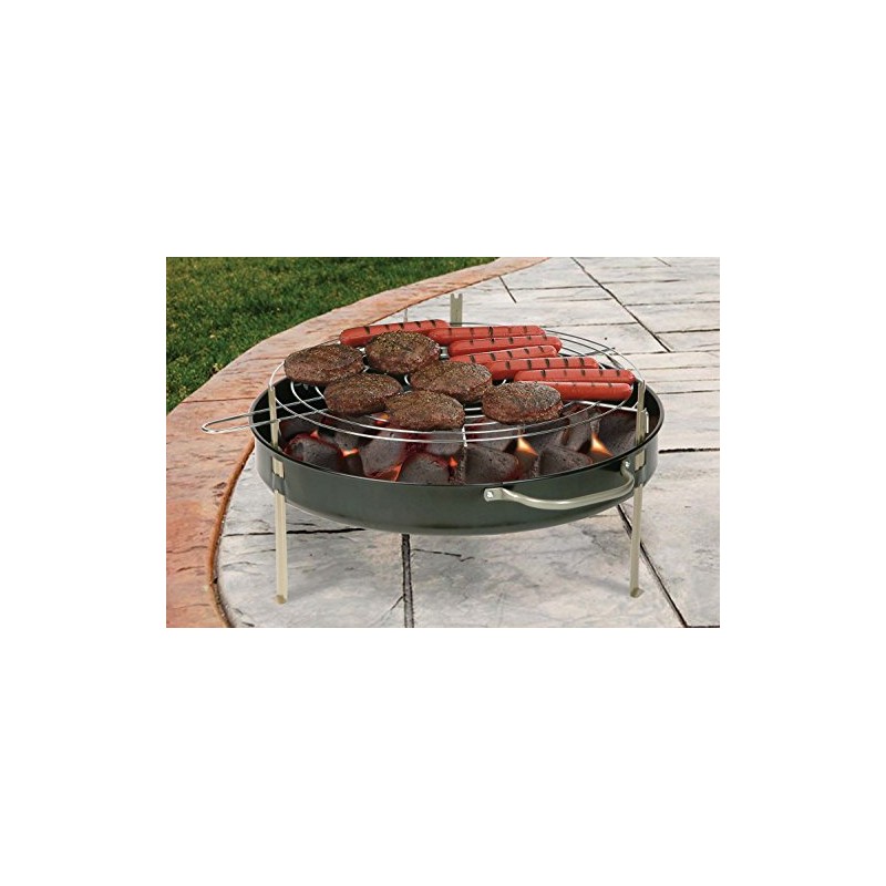 Marsh Allen 116HH Deluxe 18-Inch Tabletop Charcoal Grill