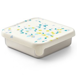 Planetbox Trailblazer Sandwich Box, White Sand Terrazzo