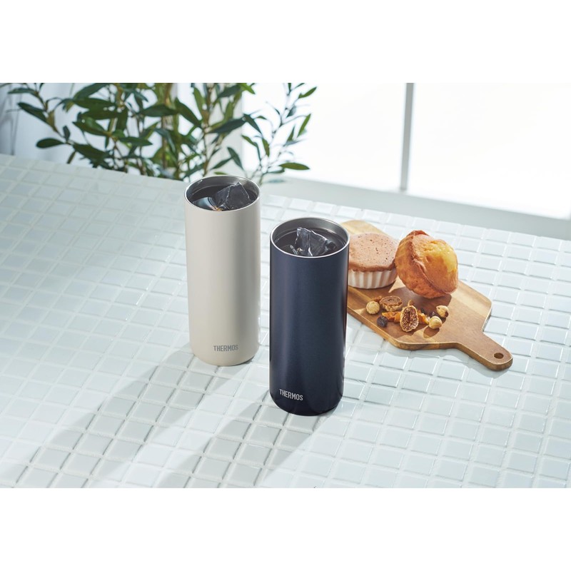 Thermos Vacuum Insulated Tumbler, 20.3 fl oz (600 ml), Stone