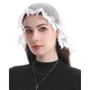 Bozidol Church Mantilla Catholic Veil - White Holy Grail Flower
