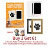 JERRYDIARY Paw Print Kit, 2-Pcs Ink Pads + 2 Photo