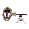 Door Knob Lock Universal Protection Entrance Keyed Double Side Interior
