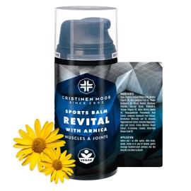 Arnika Massage Cream for Muscles and Joints for Bruises, Compression, Joint Discomfort | Skin Circulation & Cooling | Vegan | Hygienic and Practical Packaging | Made in Germany