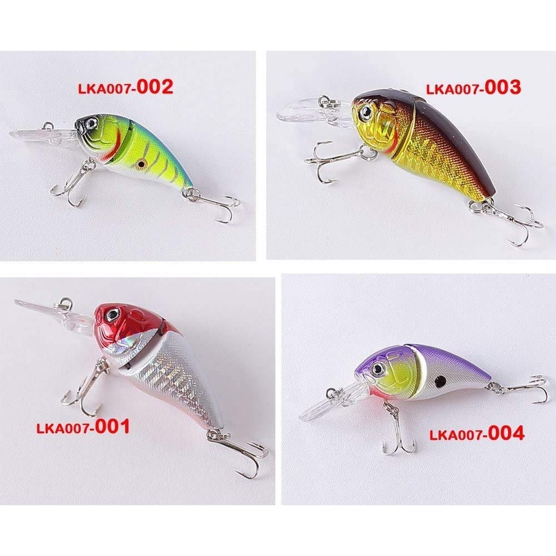 LKA007-001 Wobbler Crankbait for Pike and in Flat Water Robbery