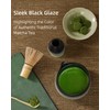 ZENS Matcha Tea Set with Bamboo Whisk, 5pc Matcha Tea