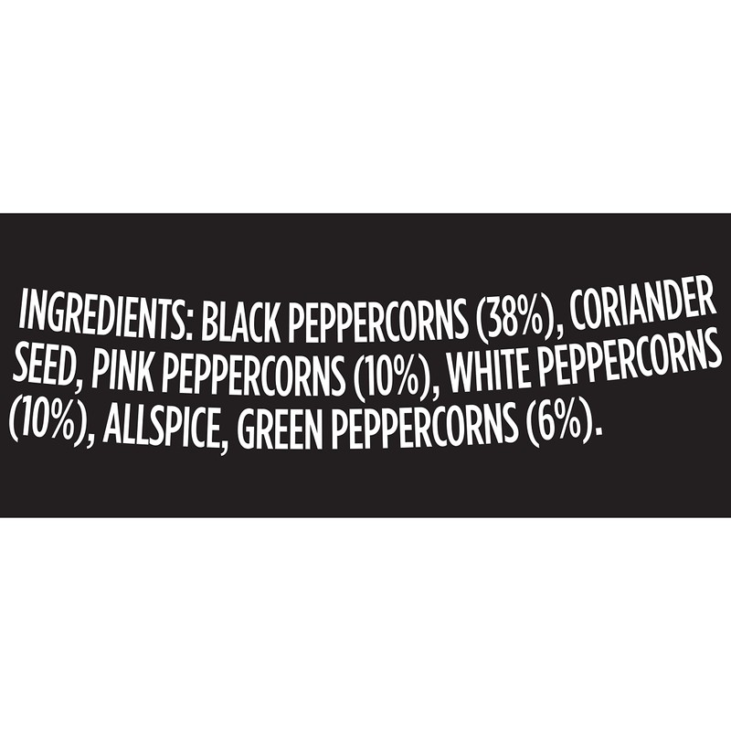 McCormick Peppercorn Medley Grinder, 0.85 oz (Pack of 6)