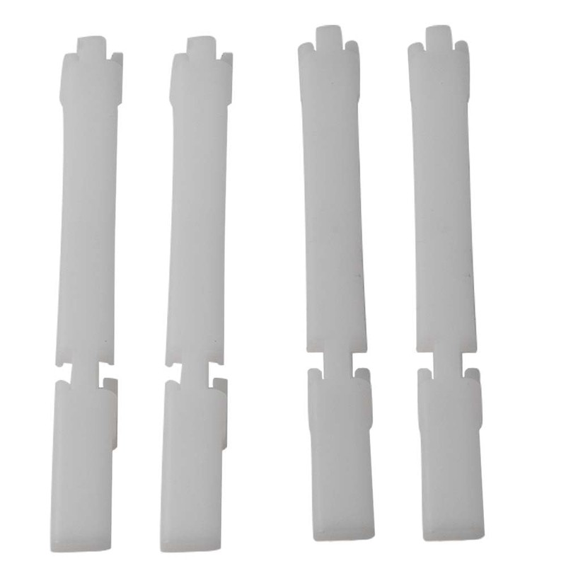 VHEUHZ Screw-On Hinges - Door Hinges Pack of 4 Nylon
