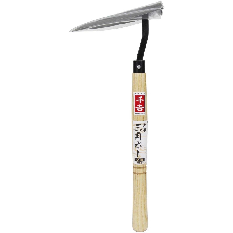 Senkichi One-handed Triangular Hoe All Steel SG-3