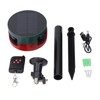 Solar Outdoor Motion Sensor Alarm IP55 Waterproof 129dB Siren 360