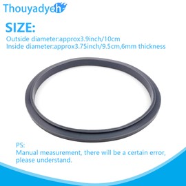 2 Pcs Blender Rubber O Ring Gaskets Replacement Part for NutriBullet 600W 900W Series NB-101B NB-101S NB-201 Blenders