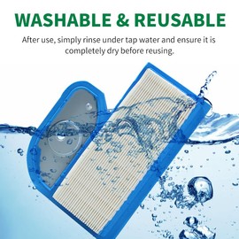 Air filter M137556 11013-7001 air filter for Kawasaki FH451V FH500V 17 HP, FH531V FH541V FH580V 19 HP, FH680D 23 HP for John Deere LX277 LX288 LT190 LT180 GT235 GX325 2pcs air filter