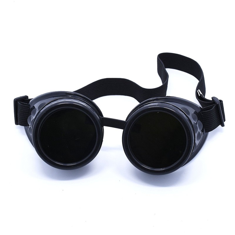 OFKPO Fashion Vintage Cosplay Style Retro Windproof Steampunk Goggles, Welding