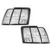 HECASA Pair Tail Lights Compatible with 1999-2004 Ford Mustang Rear