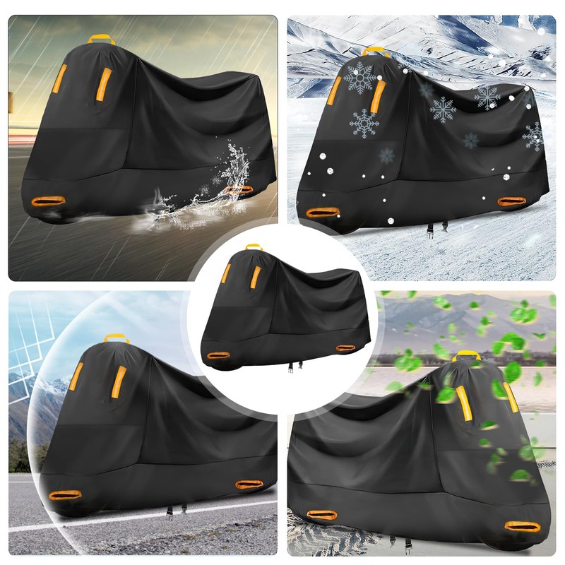 YIBEICO E-Bike Cover Waterproof Outdoor Storage for Ridstar Q20, Cover