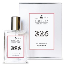 BIOCURA BC Perfume 326 Inspired by Body White Musk For Women Replica Fragrance Dupes Eau de Parfum Spray Bottle 1.7 Fl Oz/50ml-X1