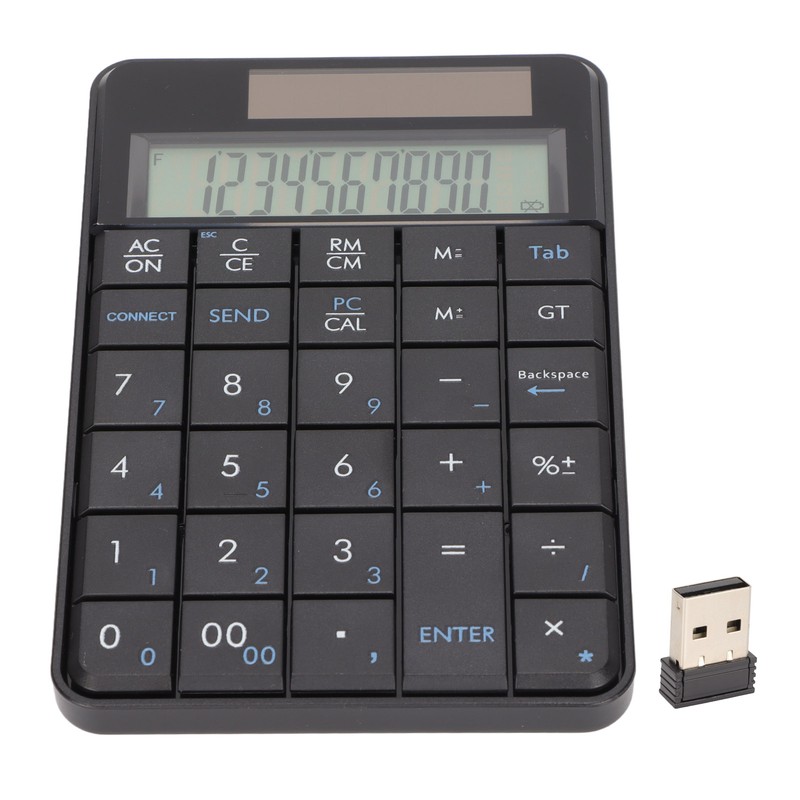 Calculator Number Pad Calculator Function 29 Keys 2.4GHz Wireless USB