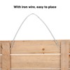 Decorative Wooden Sign Novel Waterproof Table Sign Hanging Decoration with