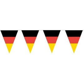 HAAC Flag Garland Bunting Chain in Germany Colours Germany Football 10 Metres Football 2014