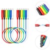 6Pcs Magnetic Test Leads Silicone Flexible Jumper Test Wire Soft