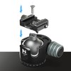 Quick Release Plate Clamp Compatible Arca Swiss Clamp Style for