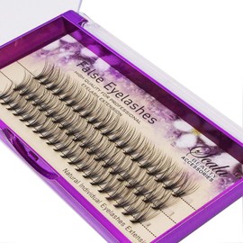 Dedila Beauty Natural Long 20 Root 0.07 C Curl 3D Profession Individual Eyelashes Extension Soft Black Fake False Eye Lashes Tools 8-20mm to Choose(16mm)