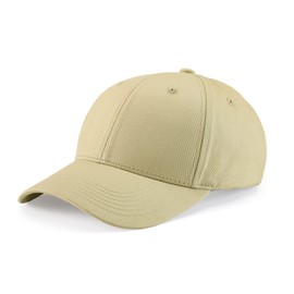 KELOYI Baseball Cap Men Women Cap Adjustable Cotton Outdoor Running Leisure Baseball Cap, 2-khaki