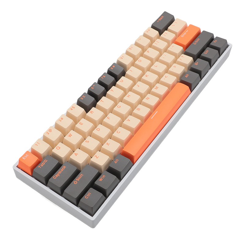 Mechanical Keyboard 61 Keys RGB Backlight 3 Connection Modes Wireless